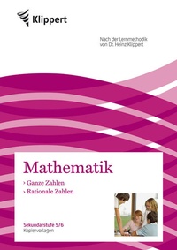 Enlarge image Cover: Ganze Zahlen - Rationale Zahlen - Klippert Verlag in der AAP Lehrerwelt GmbH