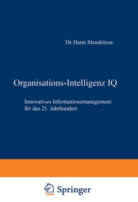 Abbildung von: Organisations-Intelligenz IQ - Springer Gabler