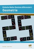 Cover: Einfache Mathe-Dominos differenziert: Geometrie - scolix in der AAP Lehrerwelt GmbH