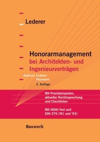 Abbildung von: Honorarmanagement bei Architekten- und Ingenieurverträgen - DIN Media