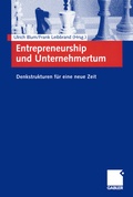Cover: Entrepreneurship und Unternehmertum - Springer Gabler