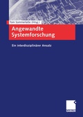 Cover: Angewandte Systemforschung - Springer Gabler