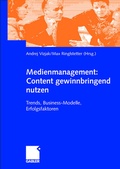 Cover: Medienmanagement: Content gewinnbringend nutzen - Springer Gabler