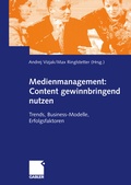 Cover: Medienmanagement: Content gewinnbringend nutzen - Springer Gabler