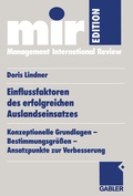 Cover: Einflussfaktoren des erfolgreichen Auslandseinsatzes - Springer Gabler