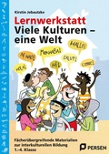 Cover: Lernwerkstatt: Viele Kulturen - eine Welt - Persen Verlag in der AAP Lehrerwelt GmbH