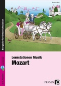 Cover: Lernstationen Musik: Mozart - Persen Verlag in der AAP Lehrerwelt GmbH