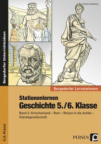 Abbildung von: Stationenlernen Geschichte 5./6. Klasse - Band 2 - Persen Verlag in der AAP Lehrerwelt GmbH
