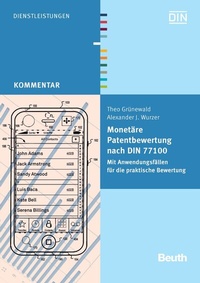 Abbildung von: Monetäre Patentbewertung nach DIN 77100 - DIN Media