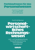Cover: Personalwirtschaftliches Rechnungswesen - Springer Gabler