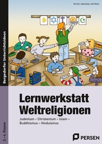 Abbildung von: Lernwerkstatt Weltreligionen - Persen Verlag in der AAP Lehrerwelt GmbH