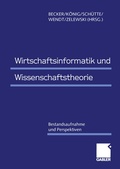 Cover: Wirtschaftsinformatik und Wissenschaftstheorie - Springer Gabler