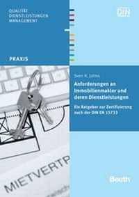 Abbildung von: Anforderungen an Immobilienmakler und deren Dienstleistungen - DIN Media