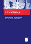 Cover: E-Organisation - Springer Gabler