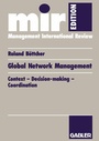 Cover: Global Network Management - Springer Gabler