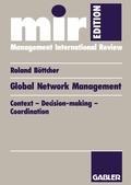 Cover: Global Network Management - Springer Gabler