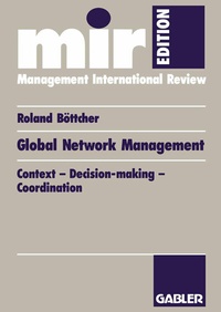 Enlarge image Cover: Global Network Management - Springer Gabler