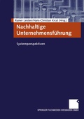 Cover: Nachhaltige Unternehmensf&uuml;hrung - Springer Gabler