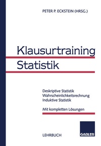 Abbildung von: Klausurtraining Statistik - Springer Gabler