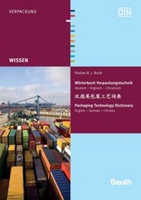 Abbildung von: Wörterbuch Verpackungstechnik - DIN Media