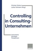Cover: Controlling in Consulting-Unternehmen - Betriebswirtschaftlicher Verlag Gabler
