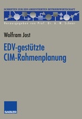 Cover: EDV-gest&uuml;tzte CIM-Rahmenplanung - Springer Gabler