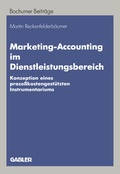 Cover: Marketing-Accounting im Dienstleistungsbereich - Springer Gabler