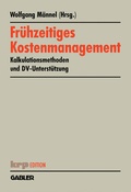 Cover: Fr&uuml;hzeitiges Kostenmanagement - Springer Gabler
