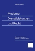 Cover: Moderne Dienstleistungen und Recht - Springer Gabler