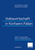 Cover: Volkswirtschaft in f&uuml;nfzehn F&auml;llen - Springer Gabler
