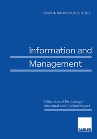 Enlarge image Cover: Information and Management - Springer Gabler
