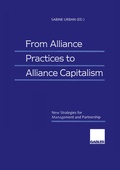 Cover: From Alliance Practices to Alliance Capitalism - Springer Gabler