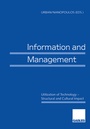 Cover: Information and Management - Springer Gabler