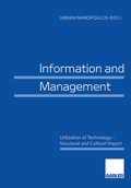 Cover: Information and Management - Springer Gabler