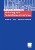 Cover: Gr&uuml;ndung von Technologieunternehmen - Springer Gabler