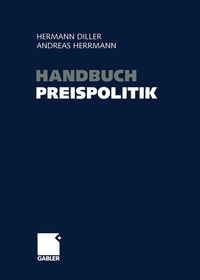 Enlarge image Cover: Handbuch Preispolitik - Springer Gabler