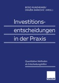Cover: Investitionsentscheidungen in der Praxis - Springer Gabler