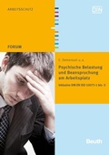 Cover: Psychische Belastung und Beanspruchung am Arbeitsplatz - DIN Media