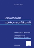 Cover: Internationale Wettbewerbsf&auml;higkeit - Springer Gabler