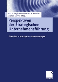 Abbildung von: Perspektiven der Strategischen Unternehmensführung - Springer Gabler