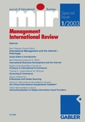 Cover: mir: Management International Review - Springer Gabler