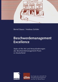 Abbildung von: Beschwerdemanagement Excellence - Springer Gabler