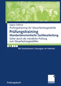 Cover: Pr&uuml;fungstraining Mandantenorientierte Sachbearbeitung - Springer Gabler