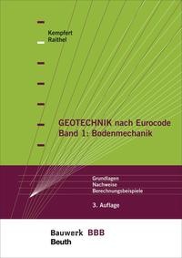 Abbildung von: Geotechnik nach Eurocode Band 1: Bodenmechanik - DIN Media