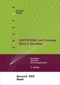 Abbildung von: Geotechnik nach Eurocode Band 2: Grundbau - DIN Media