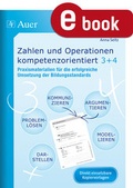 Cover: Zahlen und Operationen kompetenzorientiert 3+4 - Auer Verlag in der AAP Lehrerwelt GmbH