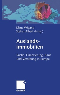 Abbildung von: Auslandsimmobilien - Springer Gabler