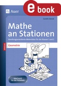 Cover: Mathe an Stationen Spezial Geometrie 1+2 - Auer Verlag in der AAP Lehrerwelt GmbH