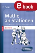 Cover: Mathe an Stationen SPEZIAL Geometrie 3-4 - Auer Verlag in der AAP Lehrerwelt GmbH