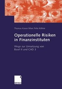 Enlarge image Cover: Operationelle Risiken in Finanzinstituten - Springer Gabler